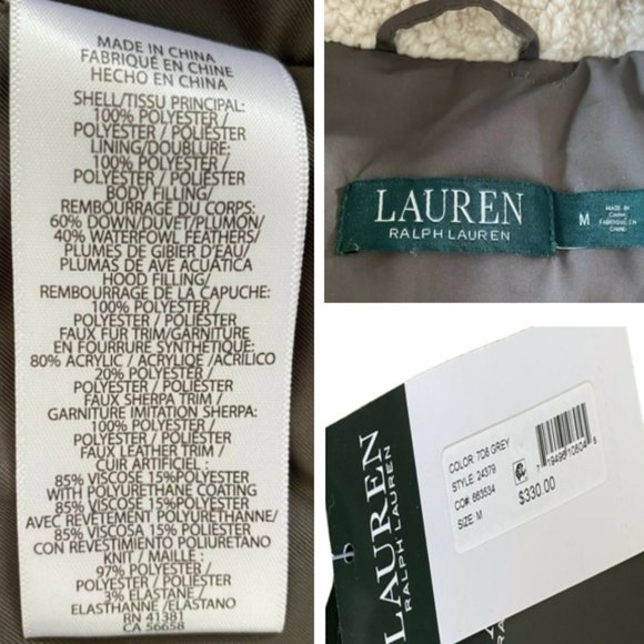 ⛔️SOLD⛔️ LRL Faux Fur Trim Hood Winter Jacket - M - Picture 13 of 15